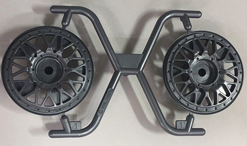 Tamiya - TL-01 Porsche 911 GT3 Wheel Cap 2pcs (58283) image