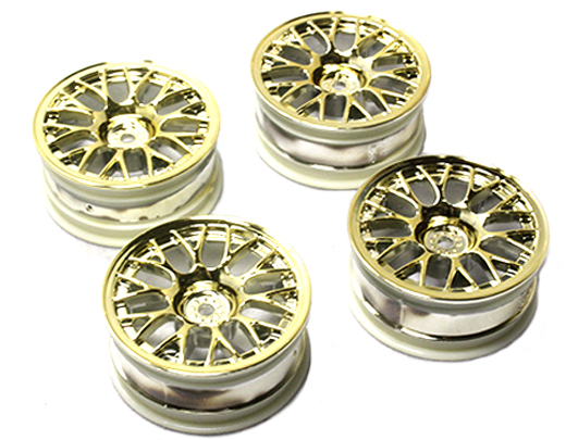 Tamiya - Gold Plated Mesh Wheels +2 (4 pcs) image