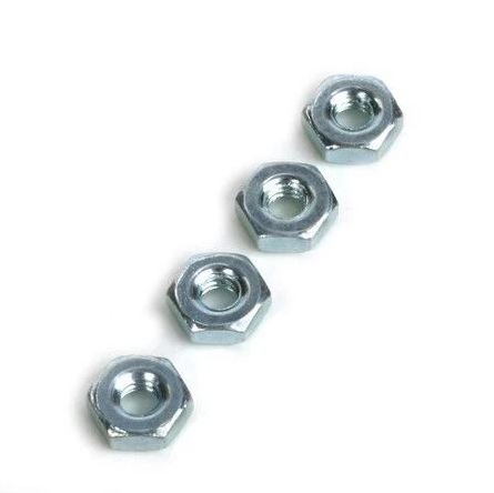 Dubro - Steel Hex Nuts 4 Pack (2-56) image