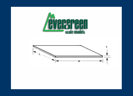 Evergreen - Styrene V-Groove 15x29cm x1mm SP4.8mm image