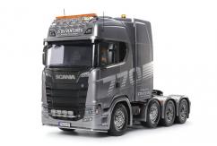 Tamiya - 1/14 Scania 770S 8x4/4 Truck Kit - Gun Metal Edition image