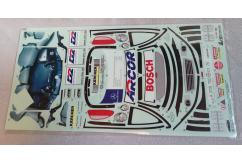 Tamiya - Mercedes CLK DTM Team D2 Sticker Set image