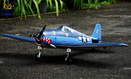  VQ Model - F6F Hellcat EP/GP 46 Size ARF Kit image