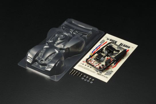 Tamiya - Mini 4WD Buck Blader Body Set(Clear Polycarbonate) image