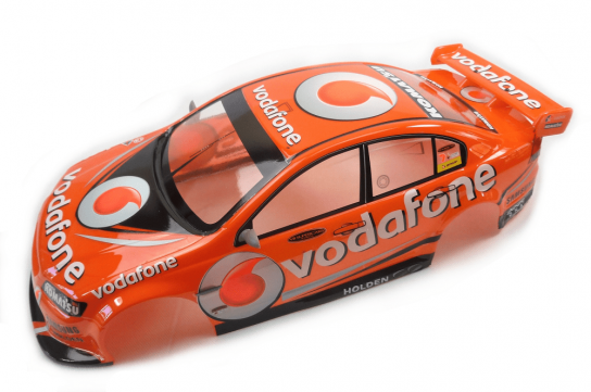  RCNZOOM - 1/10 Holden Commodore Vodafone Pre-Painted Lexan Body image