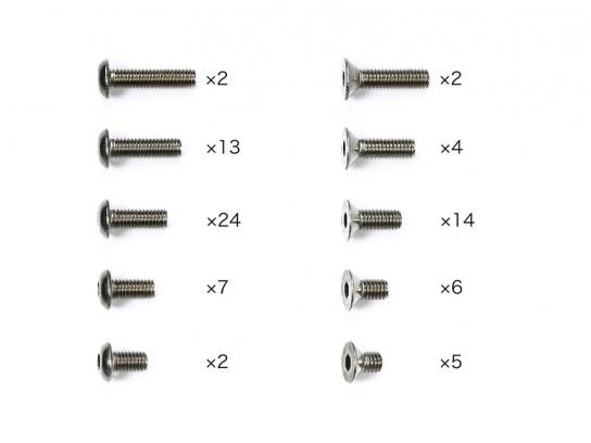 Tamiya - TD4 Titanium Screw Set image