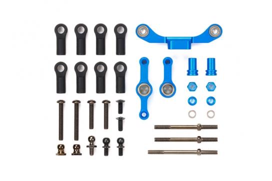 Tamiya - TT-02 Type-S Aluminium Steering Set (Long Tie Rod) image