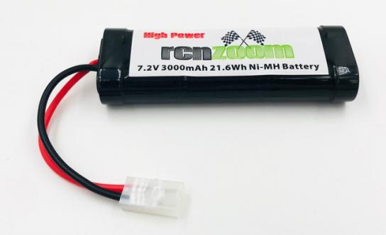  RCNZOOM - 7.2V Ni-Mh Battery 3000mah with Tamiya Plug image