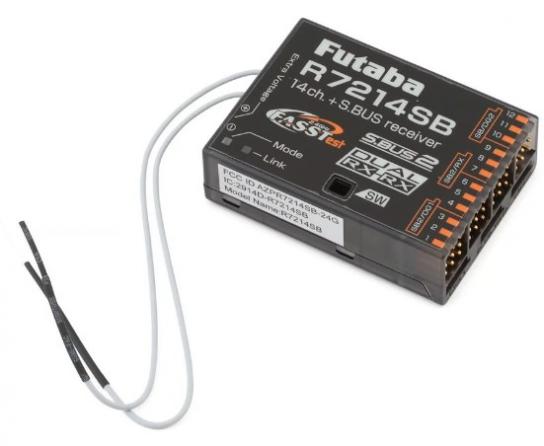 Futaba - R7214SB 14-Channel Receiver + S.Bus FASSTest image