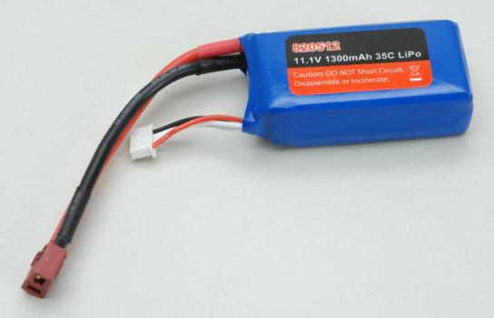 Joysway - 11.1V Li-Po Battery 1300mah 35C with Deans Plug image