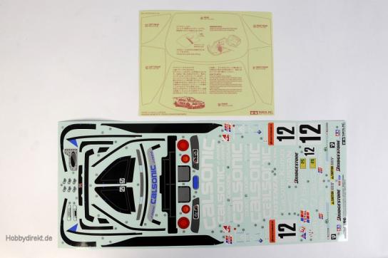 Tamiya - Skyline Calsonic 2001 Sticker Set image