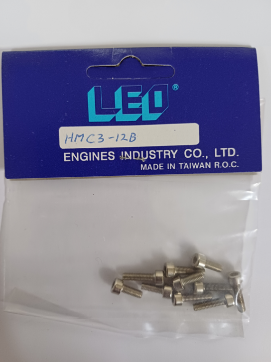 Leo Engines - Screw set for .40 & .46 image