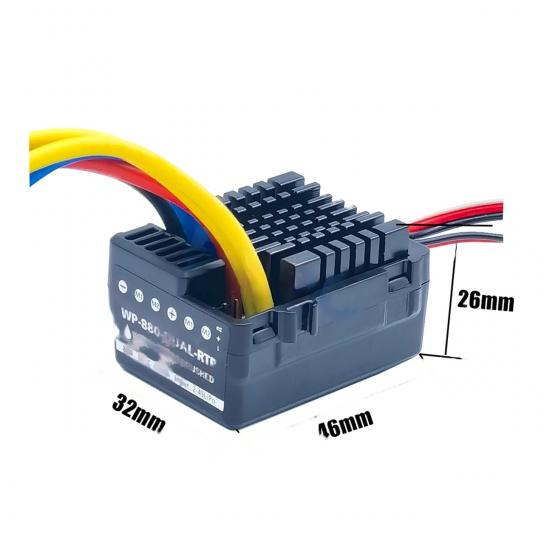 HobbyWing - WP880 80A Brushed Twin Motor ESC image